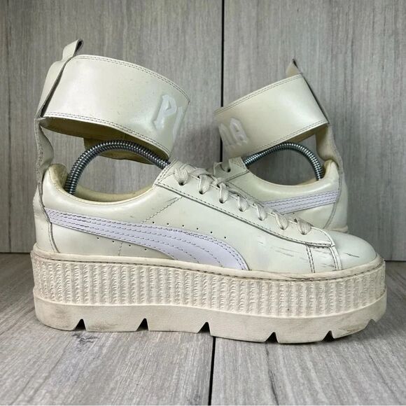 Puma x Rihanna Fenty Ankle Strap Creeper Chunky Platform Sneaker Womens Size 9 - Picture 4 of 10